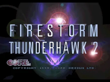 Firestorm - Thunderhawk 2 (EU) screen shot title